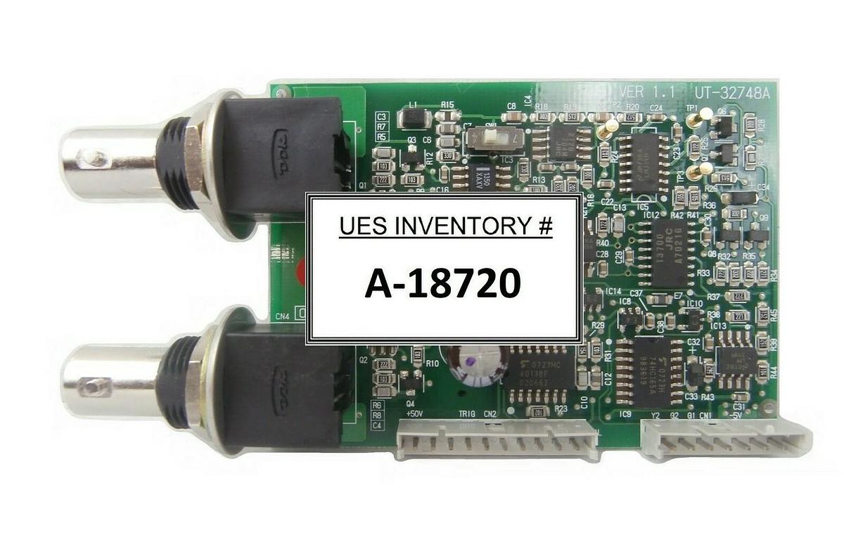 Used Tokyo Keiso UT-32748A Flowmeter I/O Interface PCB VER 1.1 TEL Lithius Working