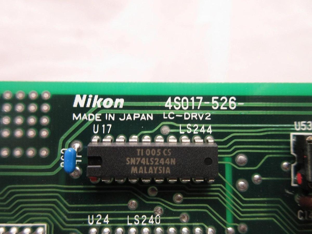 Used Nikon 4S017-526 Processor PCB Card LC-DRV2 NSR System Used Working