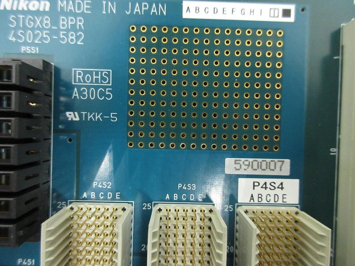 Used Nikon 4S025-582 Backplane Board PCB STGX8-BPR NSR-S620D ArF Immersion Used