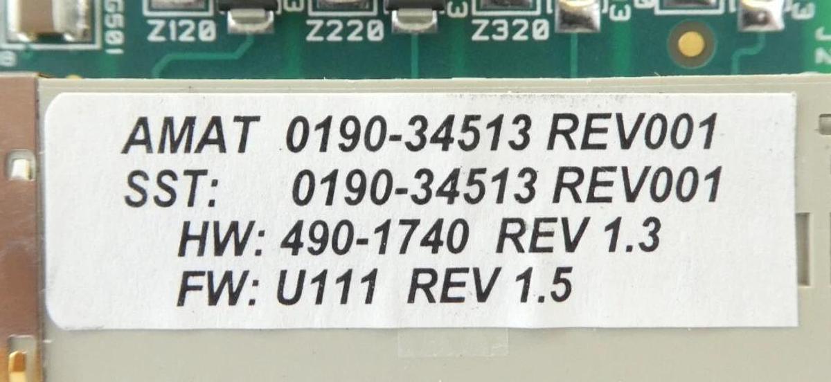 Used SST Woodhead DNP-CPCI-3U-4 DeviceNet Scanner PCB Card AMAT 0190-34513 Working