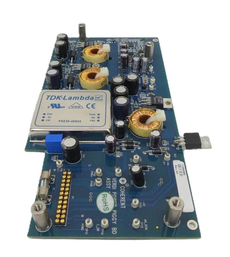 Used Coherent 1168056 VERDI Power Piggy Board PCB Working Surplus