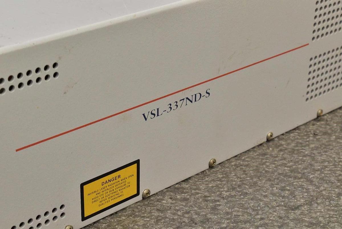 Used LSI Laser Science VSL-337ND-S Pulsed UV Air-Cooled Nitrogen Laser System Surplus