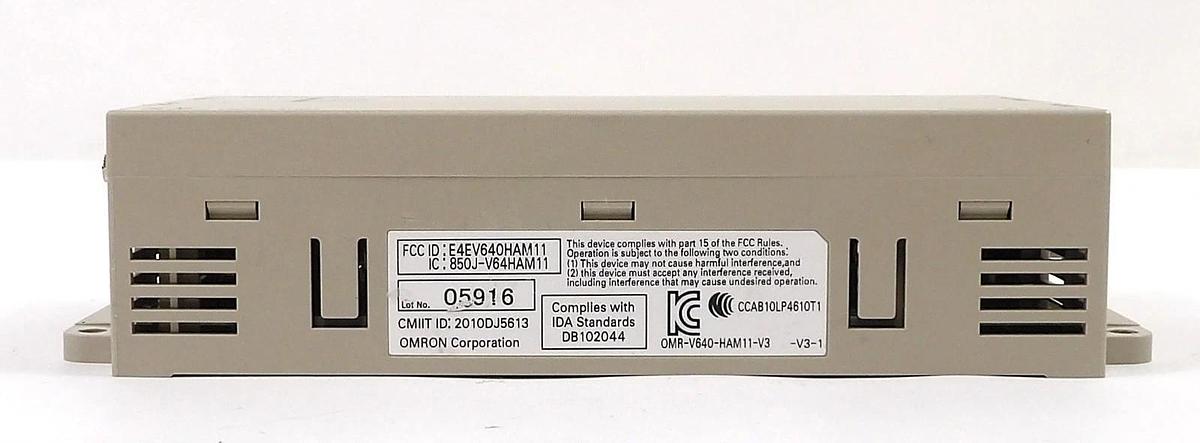 Used Omron V640-HAM11-V3-1 Amplifier Unit Reseller Lot of 2 Working Surplus