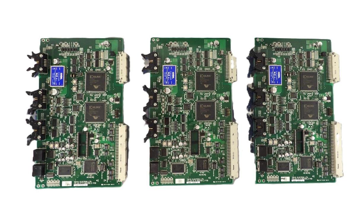Used TEL Tokyo Electron 3895-120355-12 TTLI21-11 F-MASTER_2 PCB 3880-200040-12 Lot