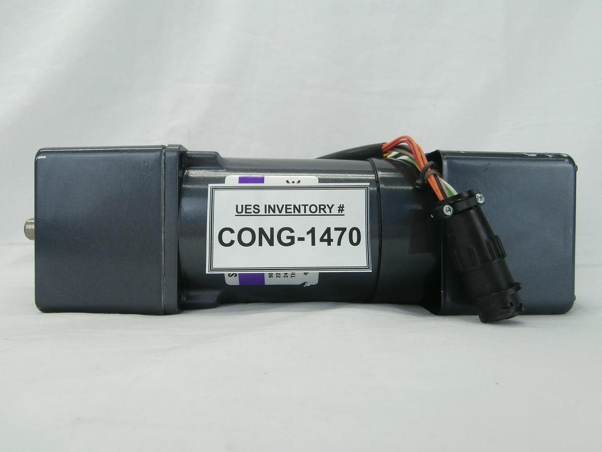 Used SPG Motors S9R90GKL-ES12CE Reversible Motor with Gear Head S9KC15BL Used Working