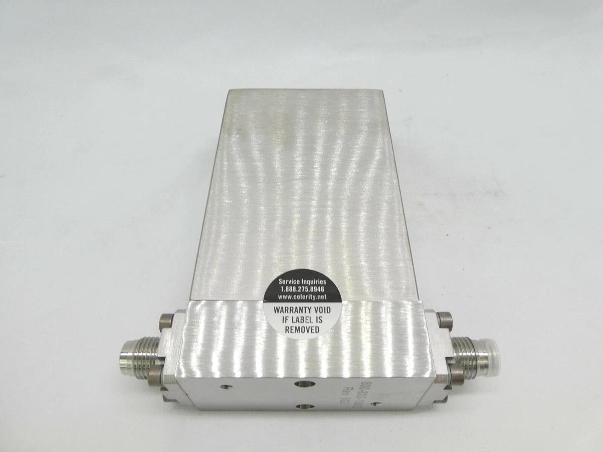Used Celerity UFC-8165 Mass Flow Controller MFC AMAT 0190-24835 600cc He Working