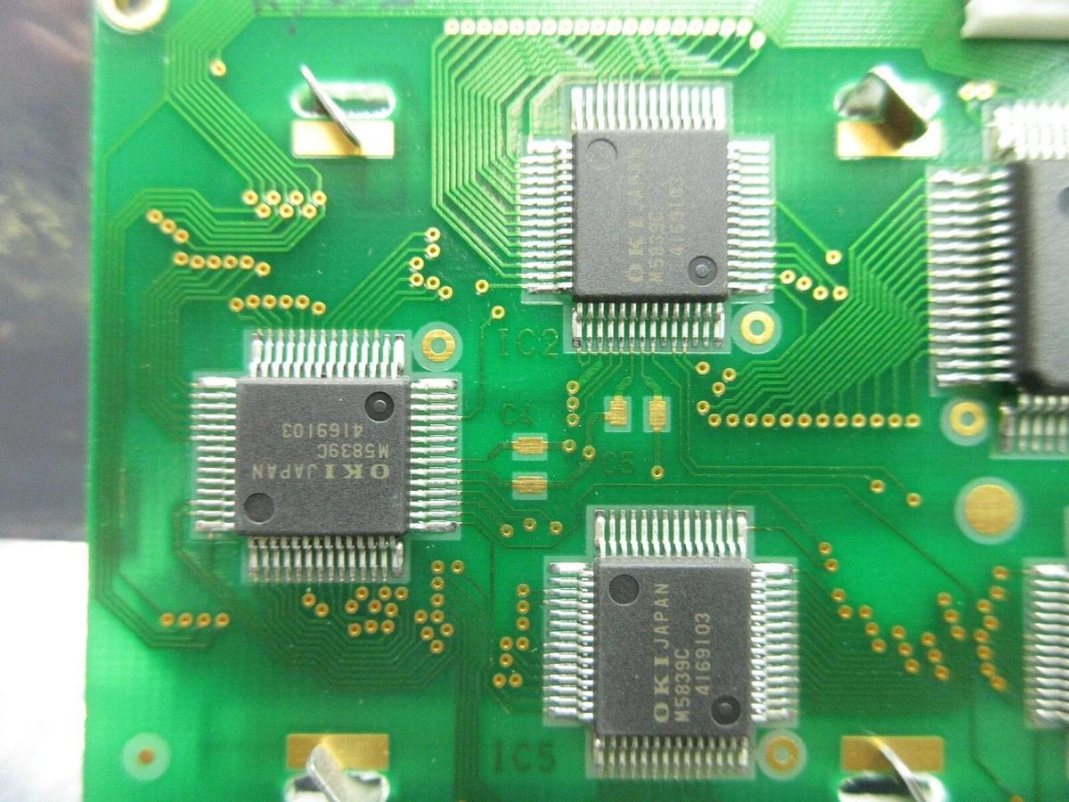 Used Seiko L201400J LCD Display Board PCB SII ASML SVG Silicon Valley Group 90S Used