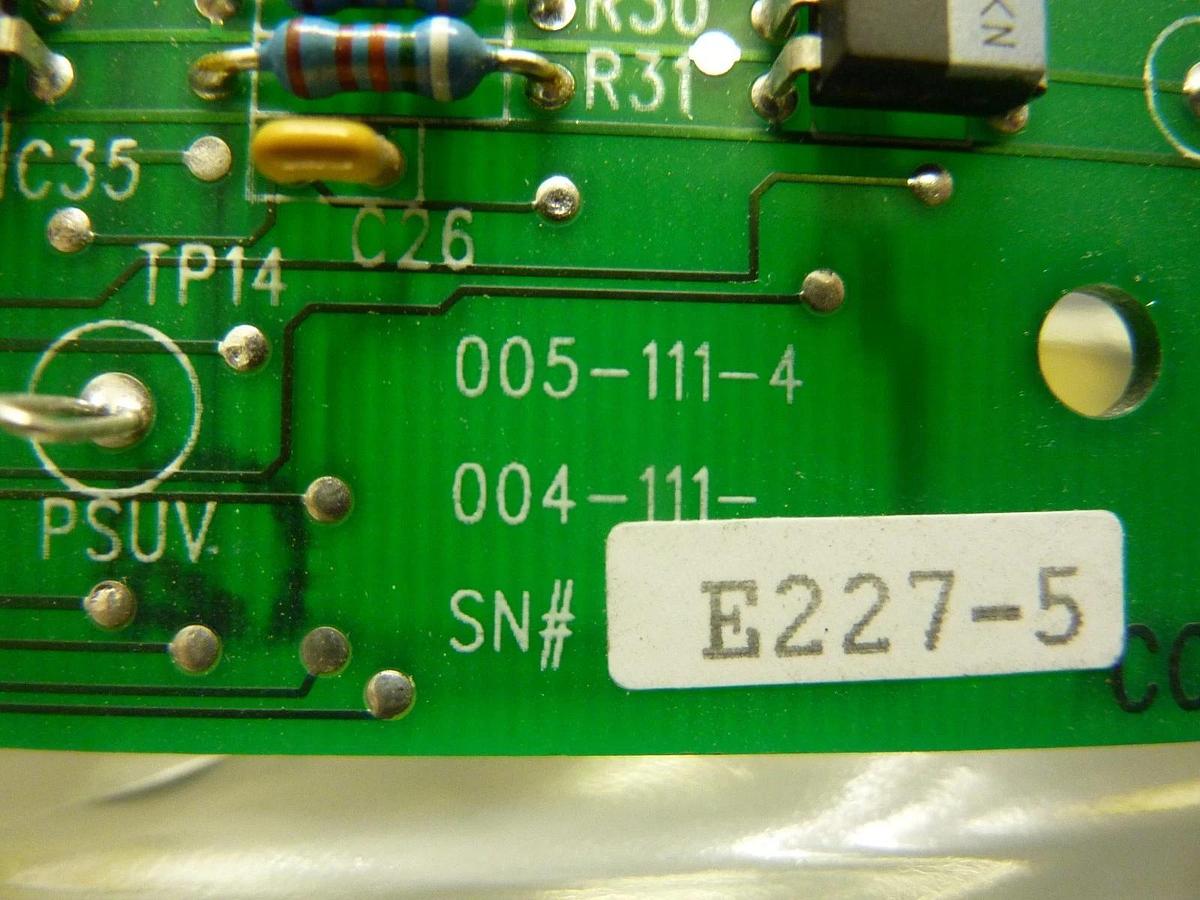 Used S&C Electric 005-111-4 Fiber Optic Board PCB 004-111 Module #8 Used Working