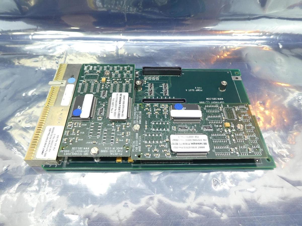 Used SBS Technologies MC303-S00026 PCB Card AMAT 0190-07847 Missing Face Plate As-Is