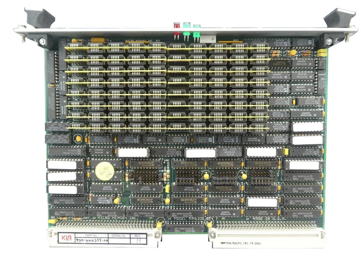 Used Micro Memory MM6300 PCB Card MM-6300 750-400399-00 KLA-Tencor eS31 Working Spare