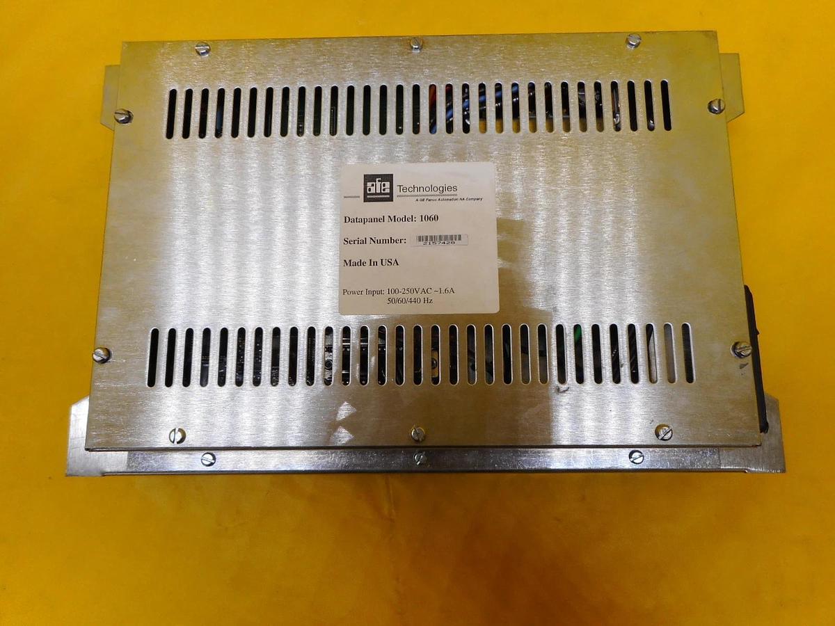 Used AFE Technologies 1060 Datapanel Interface Touch Screen Used Working