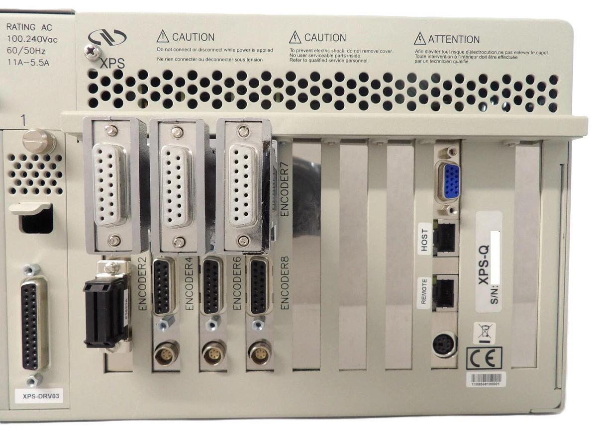 Used Newport XPS-Q 3-Axis Motion Controller Driver XPS-DRV03 XPS Series Untested