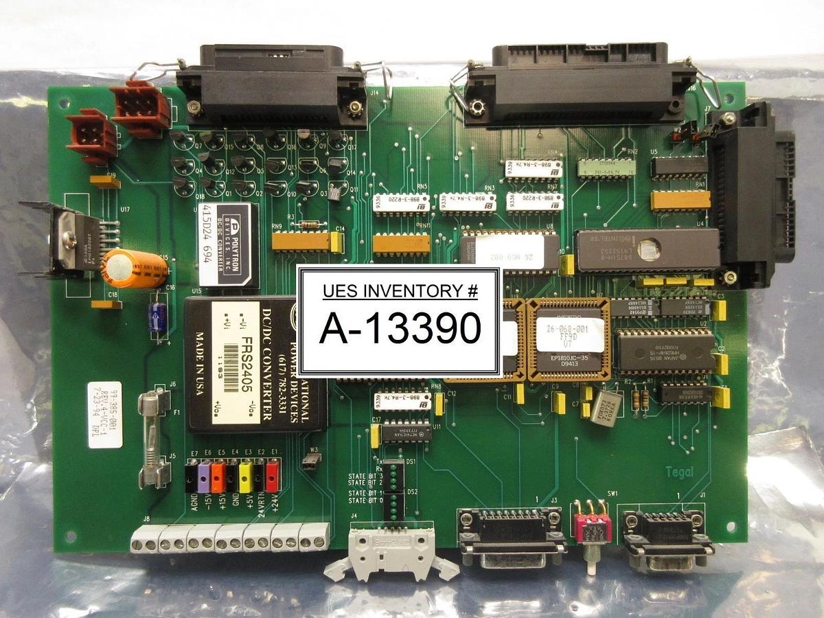 Used Tegal 99-385-001 DC/DC Converter Board PCB Rev. 4 6500 HRe Dual Frequency Used