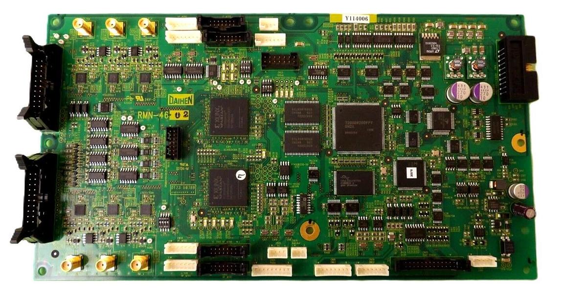 Used Daihen RMN-46 RF Auto Matcher PCB Board Assembly Y114006 Working Surplus