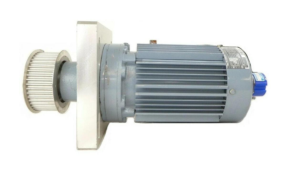 Used Sumitomo CNFM1-4095-11 Induction Gearmotor with FA-Coder 48-2500P4-L6-5V Working