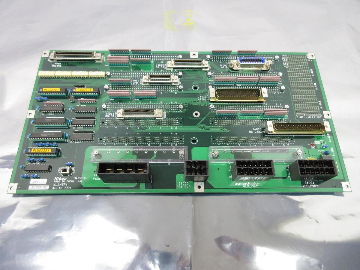 Used Nikon 4S018-659 Backplane Interface Board PCB WL3MTR4 NSR-S204B Used Working