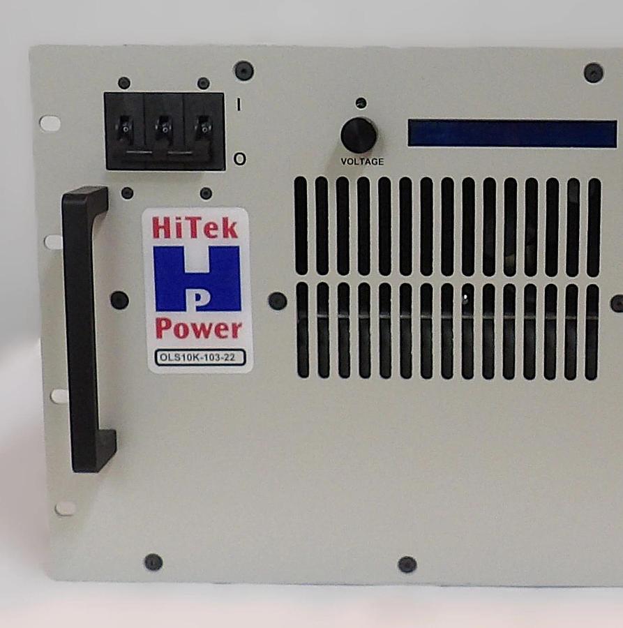 Used OLS10K HiTek Power OLS10K-103-22 Power Supply AMAT E19306280 Fault As-Is