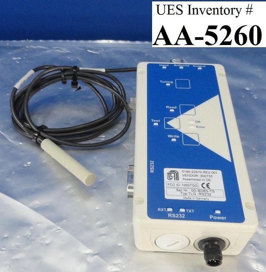 Used AMAT Applied Materials 0190-22570 Transponder with Antenna 0190-10813 Spare