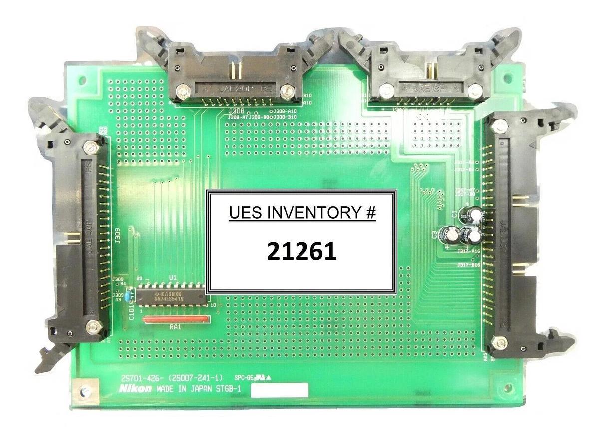 Used Nikon 2S701-426 Interface Connector PCB STGB-1 2S007-241-1 NRM-3100 Working