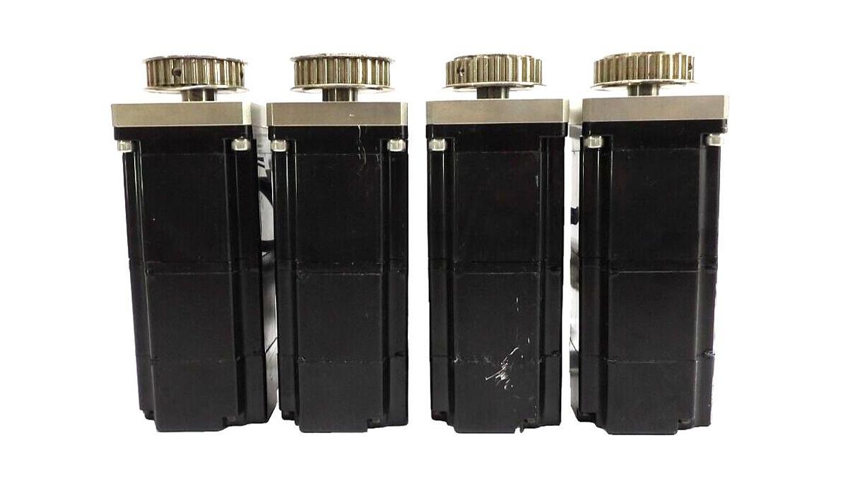 Used Yaskawa Electric SGMAH-02A1A4C AC Servo Motor Lot of 4 Working Surplus