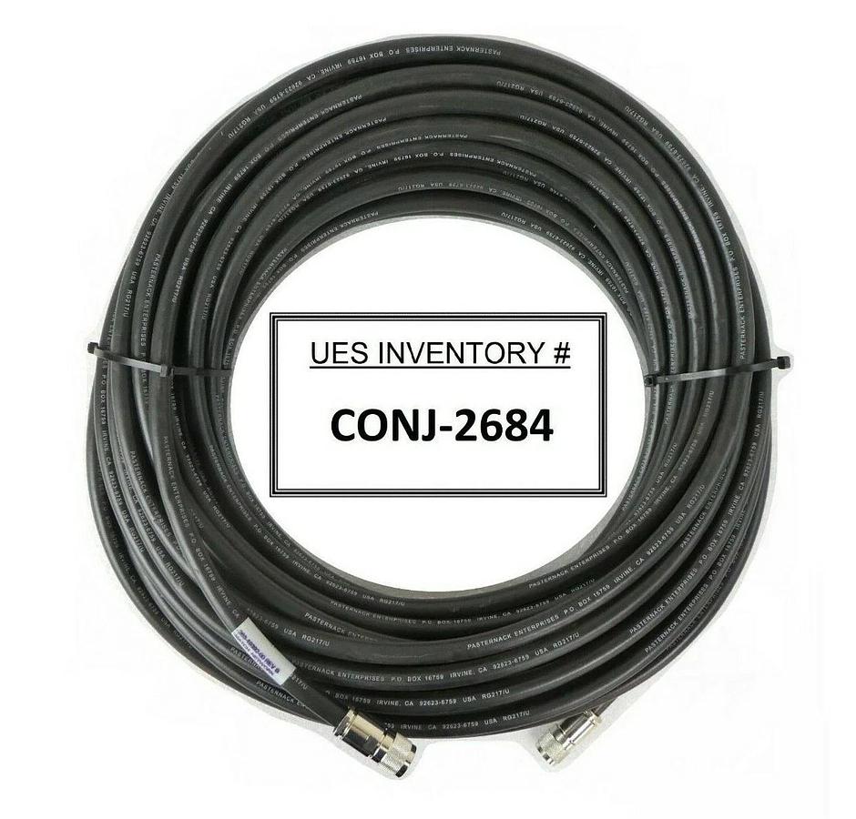 Mattson Technology 263-19392-00 Coaxial RF Cable 100 Foot RG217 New Surplus