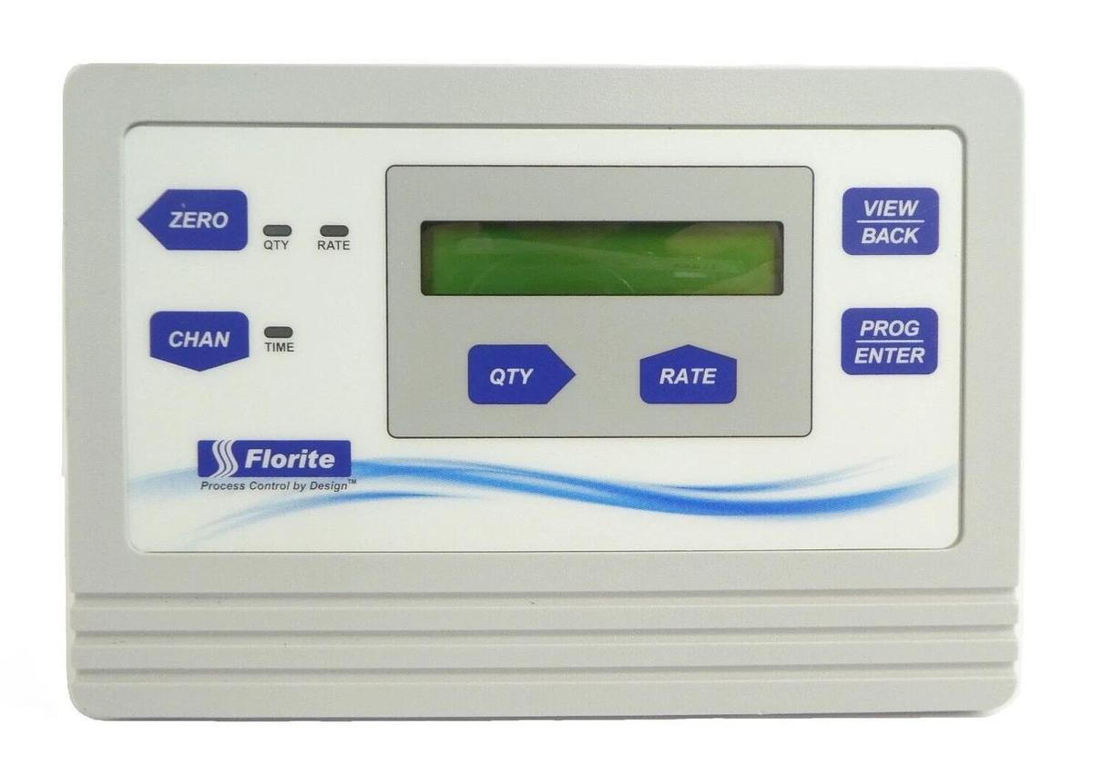 Used Florite 200-75828 Flow Process Dosing Controller Display Working Surplus
