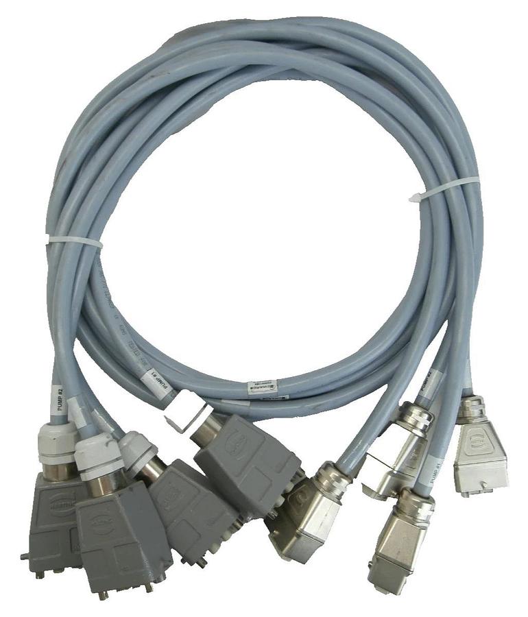 Used Edwards U20001189 iGX Series Vacuum Pump Power Cable 7 Foot Lot of 4 Working