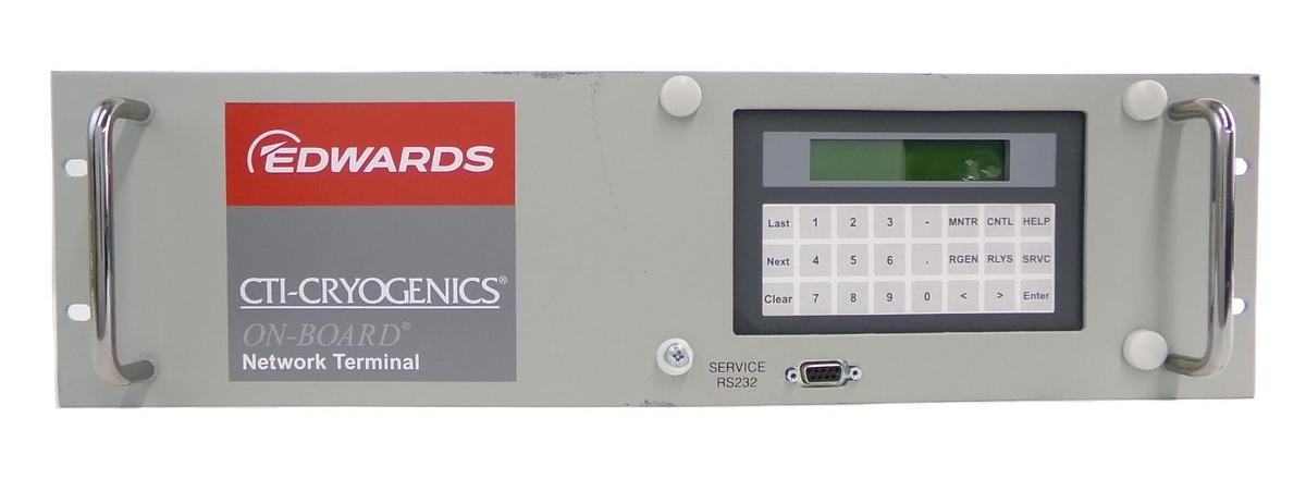 Used Edwards CTI-Cryogenics 0190-87949 On-Board Network Terminal Module Working