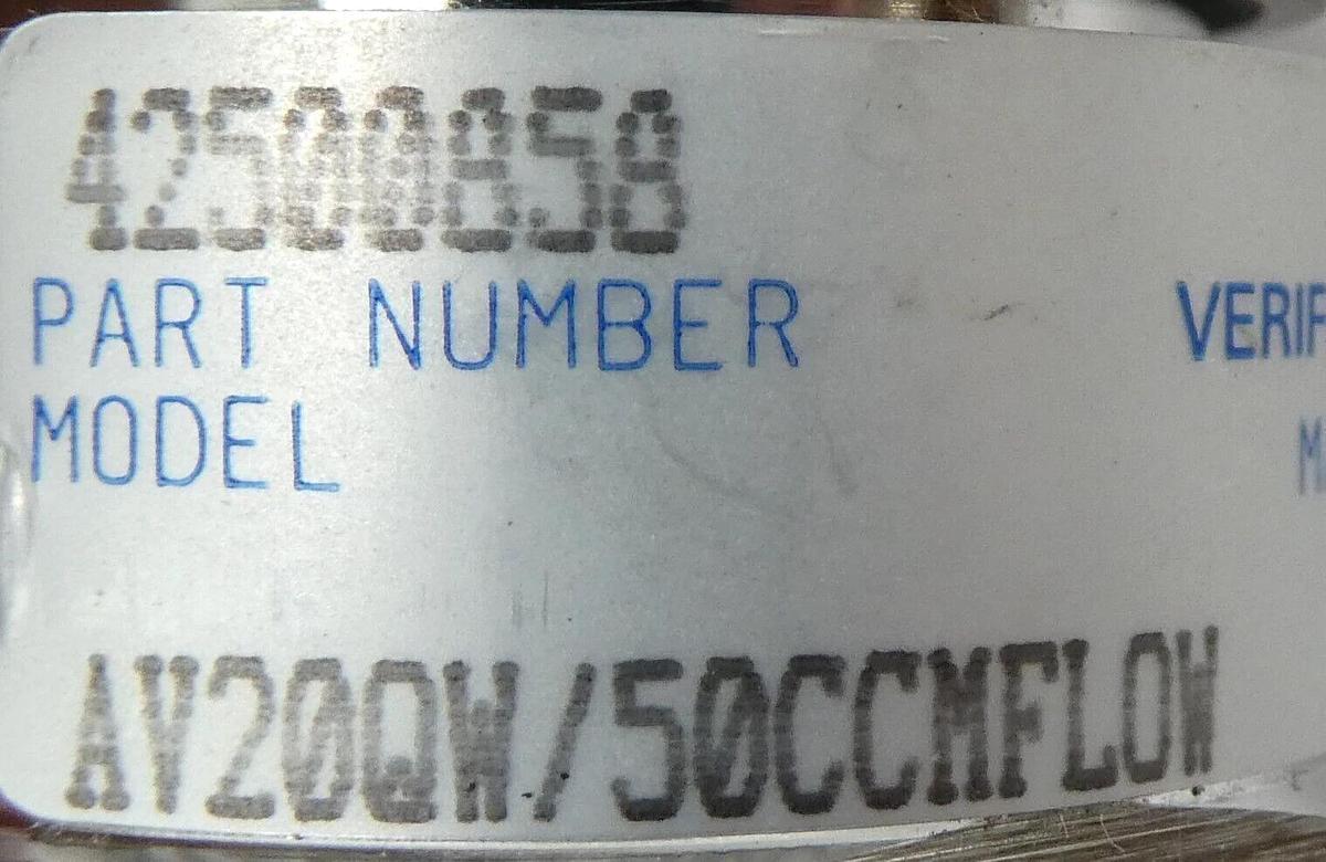 Used Veriflo Corporation 42500858 Bellows Valve AV20QW Reseller lot of 3 Working