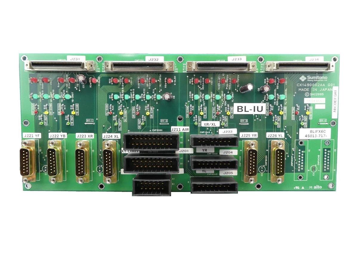 Used Sumitomo Heavy Industries CX1490002AA G01 PCB 065F4662 Nikon 4S013-717 NSR Spare