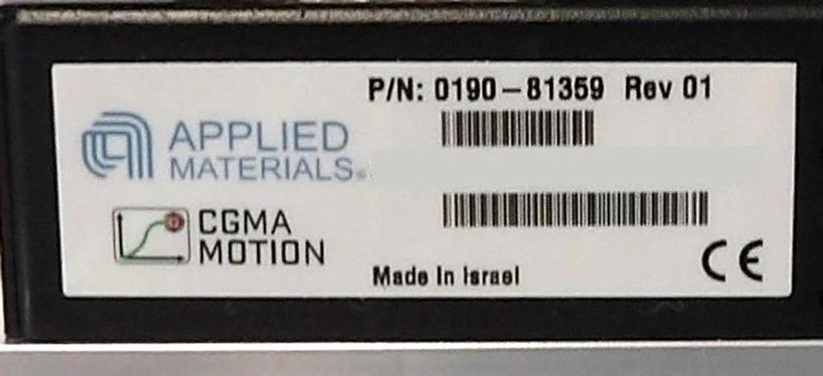 Used AMAT Applied Materials 0190-81359 CGMA Motion Controller 0100-04159 Lot of 2