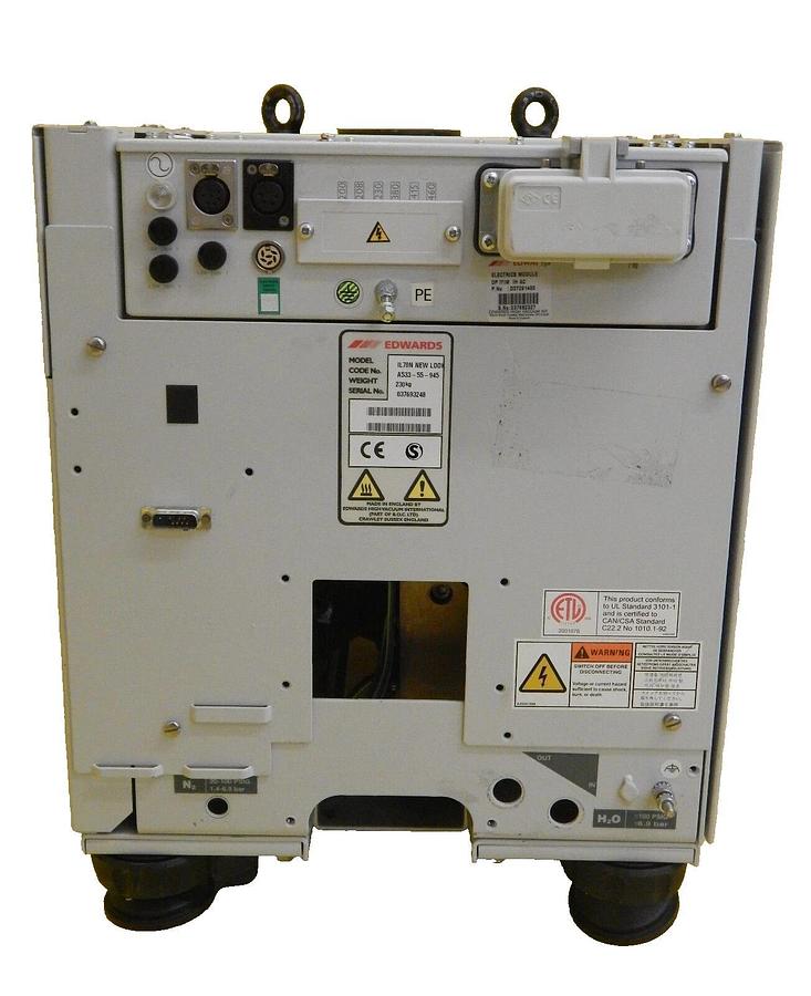 Used iL70N Edwards A533-55-945 Dry Vacuum Pump 50305 Hours Copper Cu Tested Working