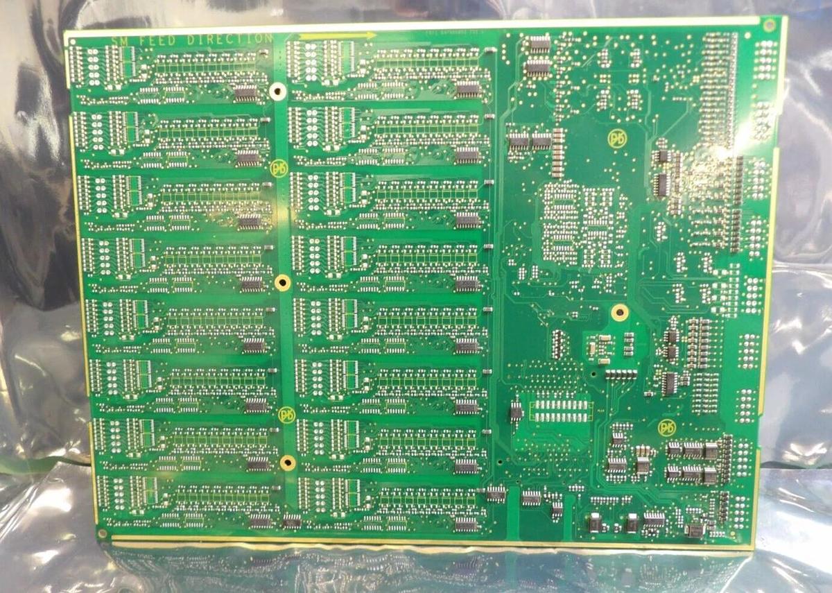 Used Edwards D37900205 ISS D Interface PCB Board Assembly Working Surplus