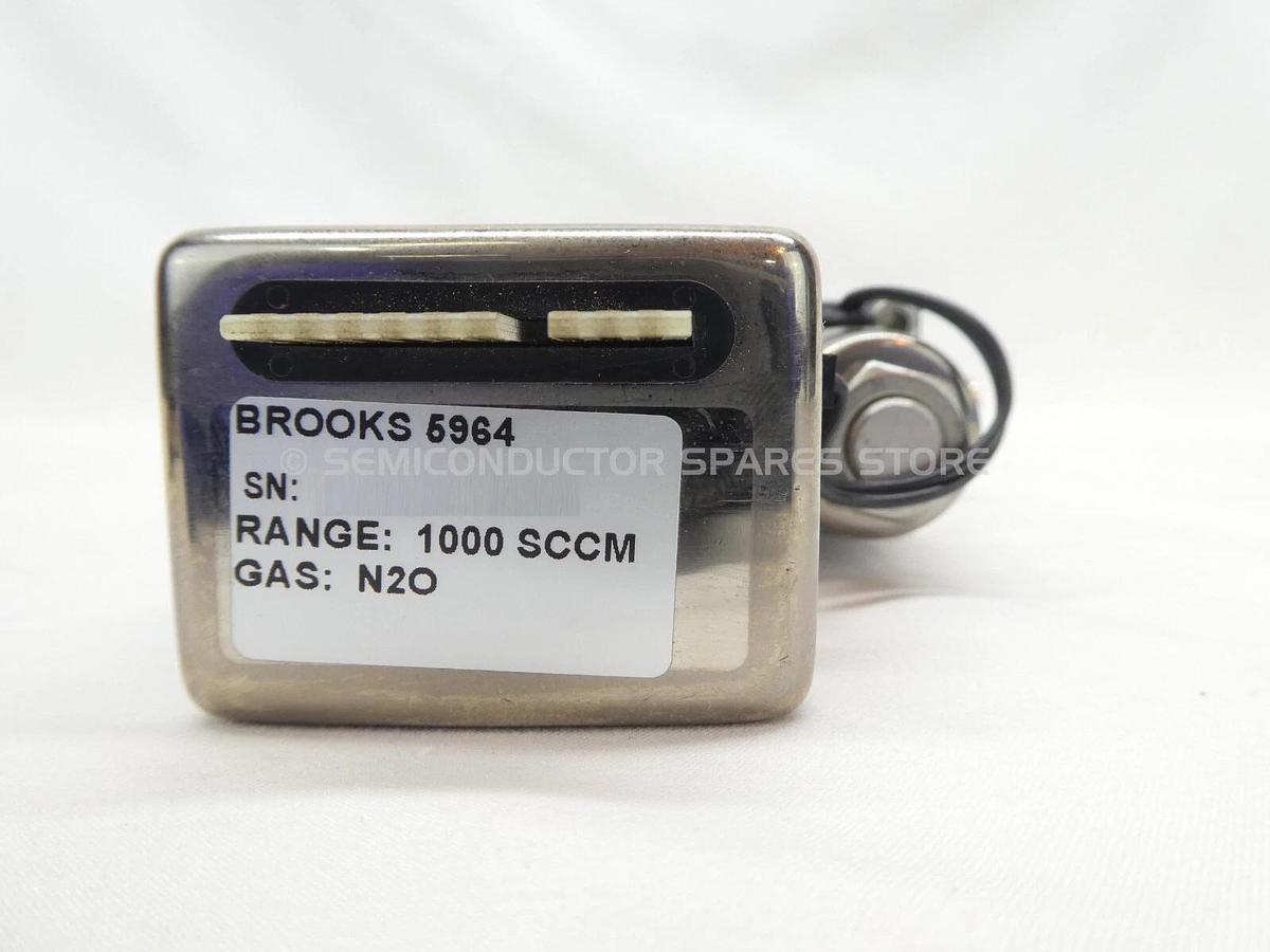 Refurbished Brooks 5964 Mass Flow Controller MFC 1000 SCCM N2O Lot of 2 OEM Refurbished