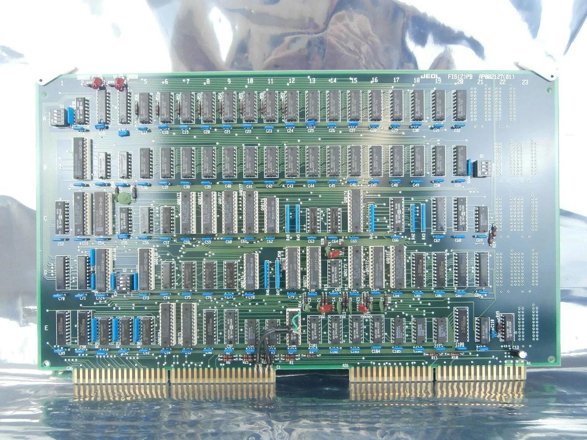 Used JEOL AP002127(01) Processor Board PCB Card FIS(2)PB JSM-6400F Used Working