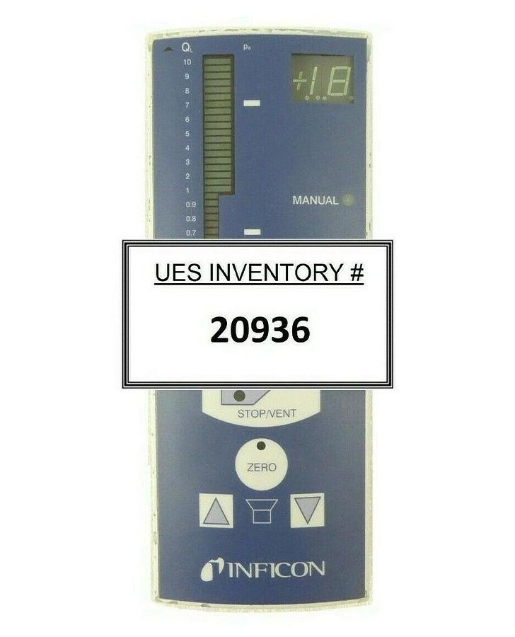 Used Inficon 20015203 Hand Held Vacuum Controller Pendant UL 2000 Loetselte Working