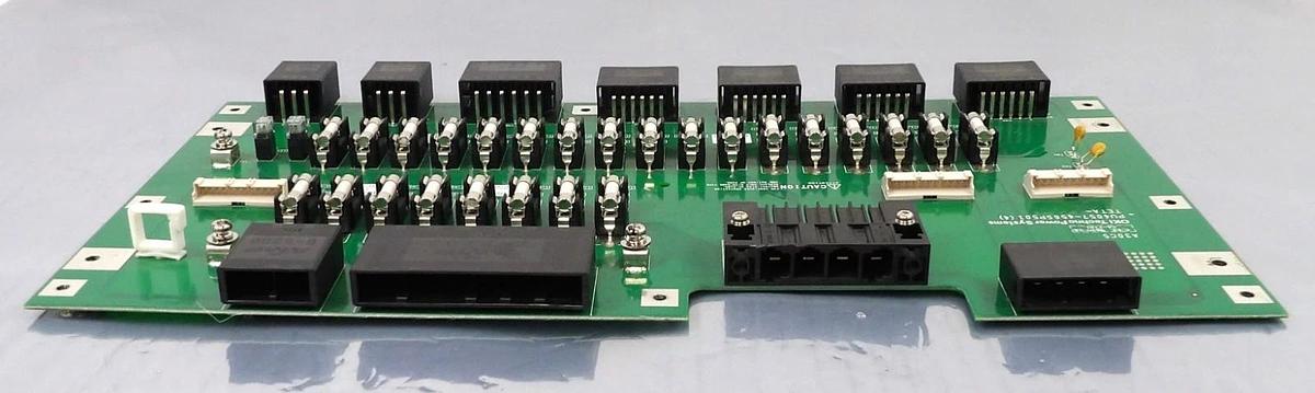 Used OKI Techno Power Systems PU4057-4565P01 (4) Fuse Panel PCB Working