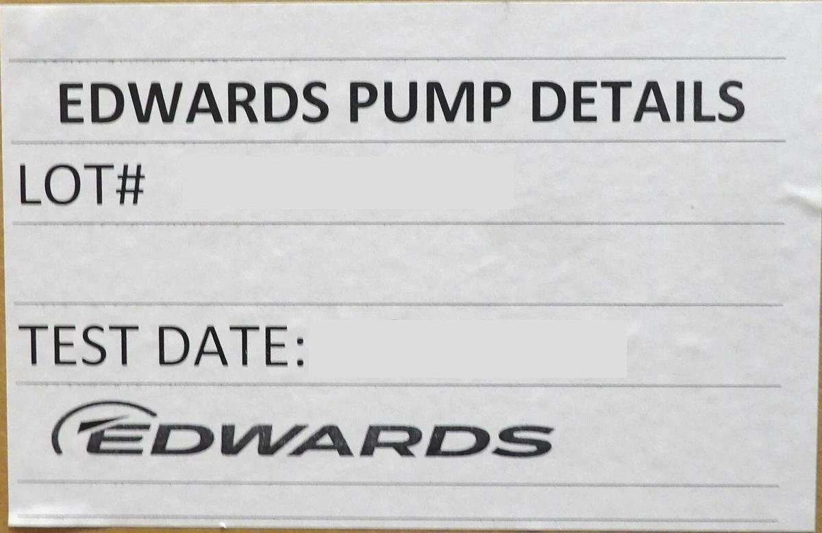 Refurbished iXH 3045H Edwards NRY49F000PXS Vacuum Dry Pump IXH 3045 Manufacturer Refurbished
