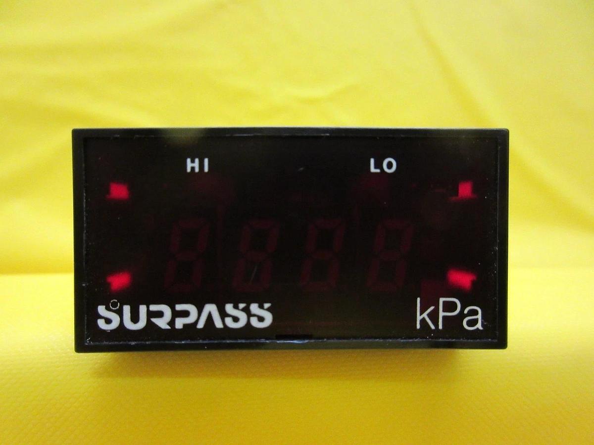 Used Surpass DV-5000R Digital Pressure Sensor Monitor Display 300 kPa Lot of 4 Used