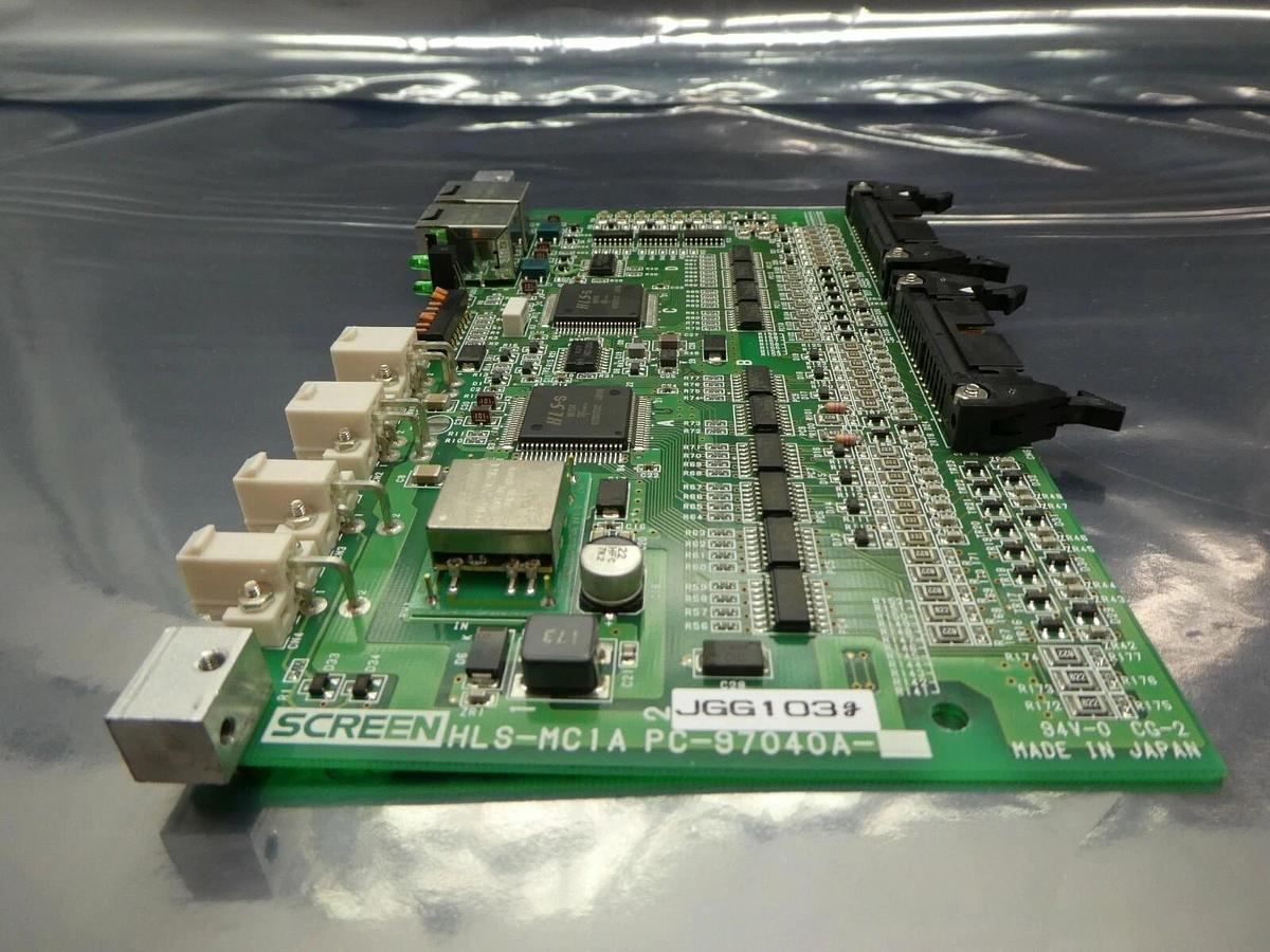 Used DNS Dainippon Screen HLS-MC1A Network Control Board PCB PC-97040A Used Working