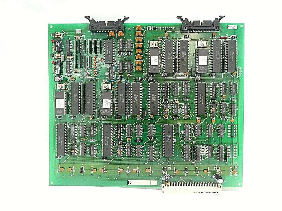 Used Osacom E1534C Pulse Control PCB E1534C01 Varian V82-810019 Working Surplus
