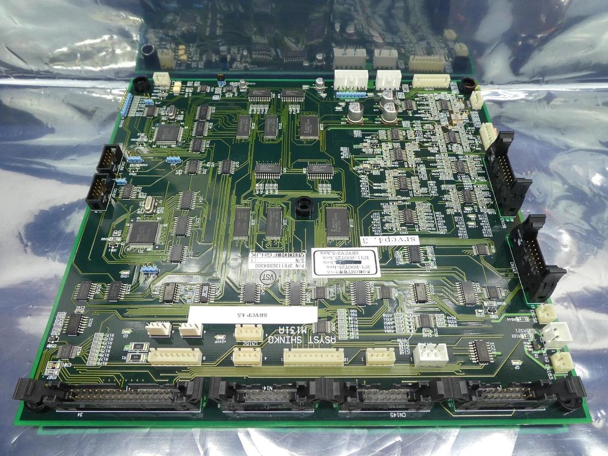 Used Asyst Shinko 3FE113C004300 Servo Control PCB M131A SRVCP 4.5 SRVCP 4.3 Working