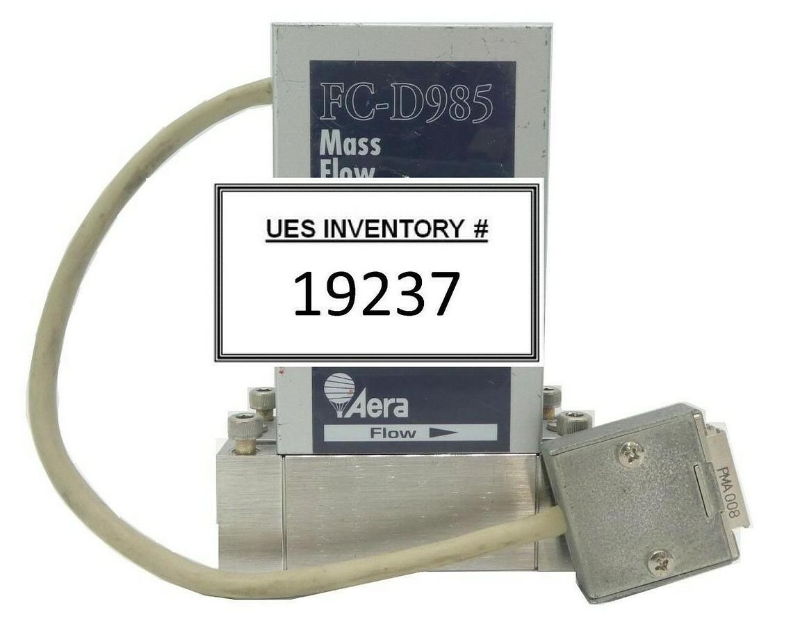 Used Aera TC FC-D985Y-BF Mass Flow Controller MFC FC-D985 1000 SCCM N2 Working Spare