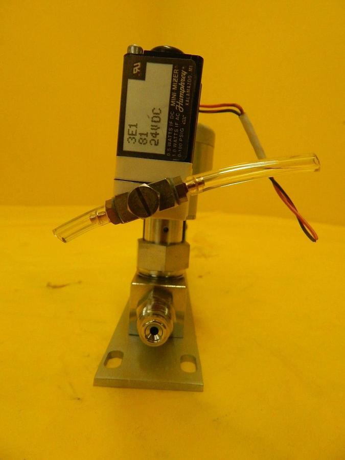 Used MKS Instruments 1259C-00100RVA Mass Flow Controller Assembly 3E1 81 Used Working