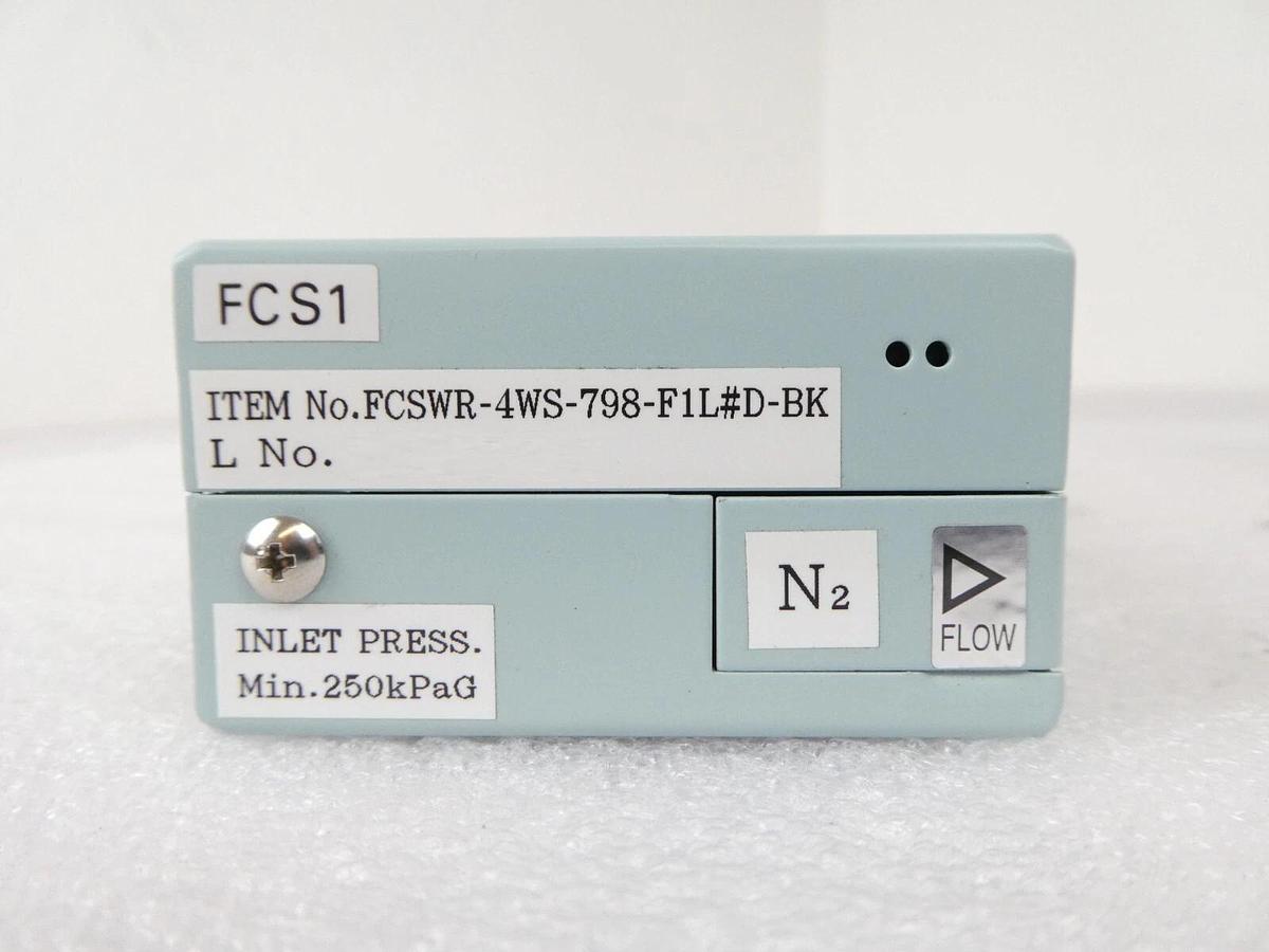 Used Fujikin FCS-WR N2 Flow Control System MFC Reseller Lot of 5 TEL Working Surplus