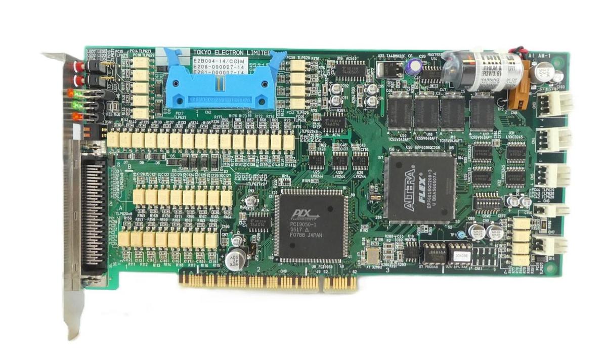 Used TEL Tokyo Electron E281-000007-14 E2B004-14/CCIM PCB Card E208-000007-14 Working