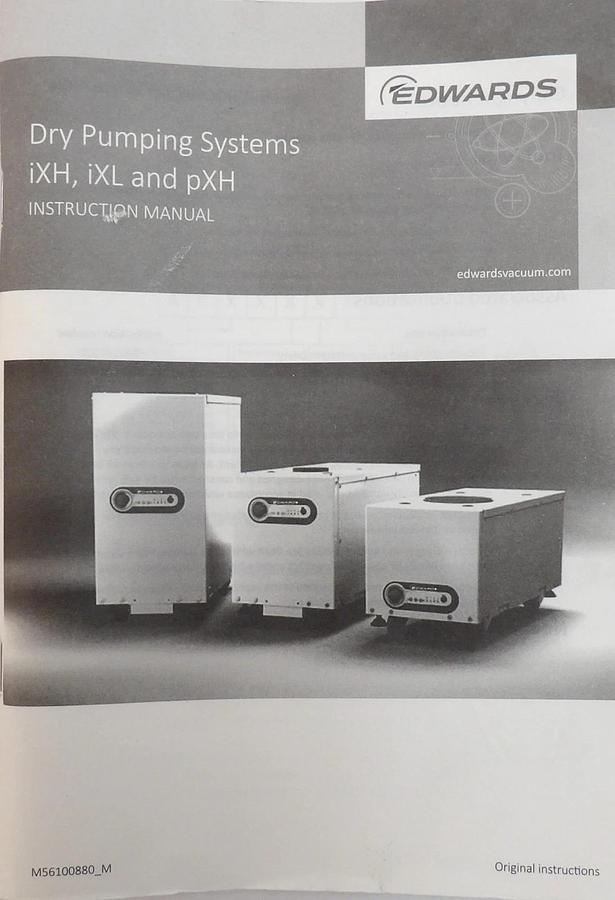 iXH 610 Edwards AC1102121100 Dry Vacuum Pump System MK1 LV SM44 New Surplus