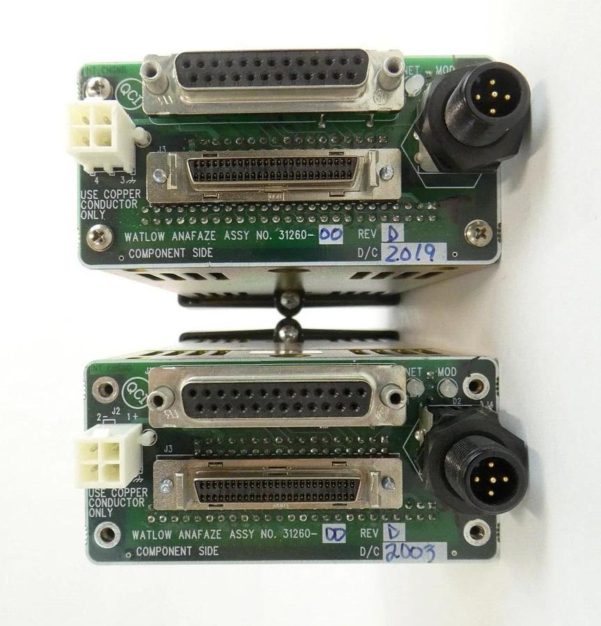 Used Watlow D881-0000-1000 Temperature Controller TB50 D8 AMAT Lot of 5 Working