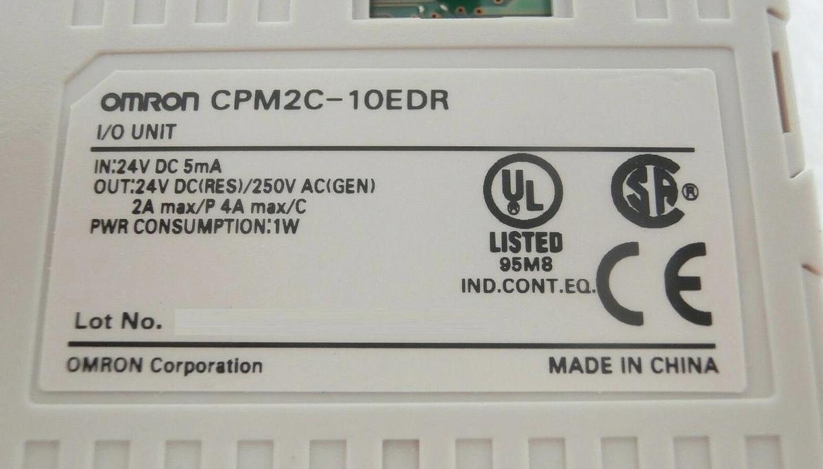 Used Omron CPM2C Compact Logic Controller PLC Chemical Cabinet TEL Lithius Working