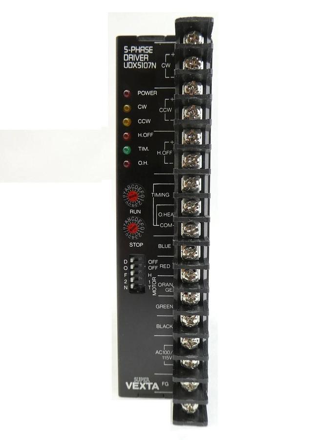 Used Oriental Motor UDX5107N 5-Phase Driver Super VEXTA Working Surplus